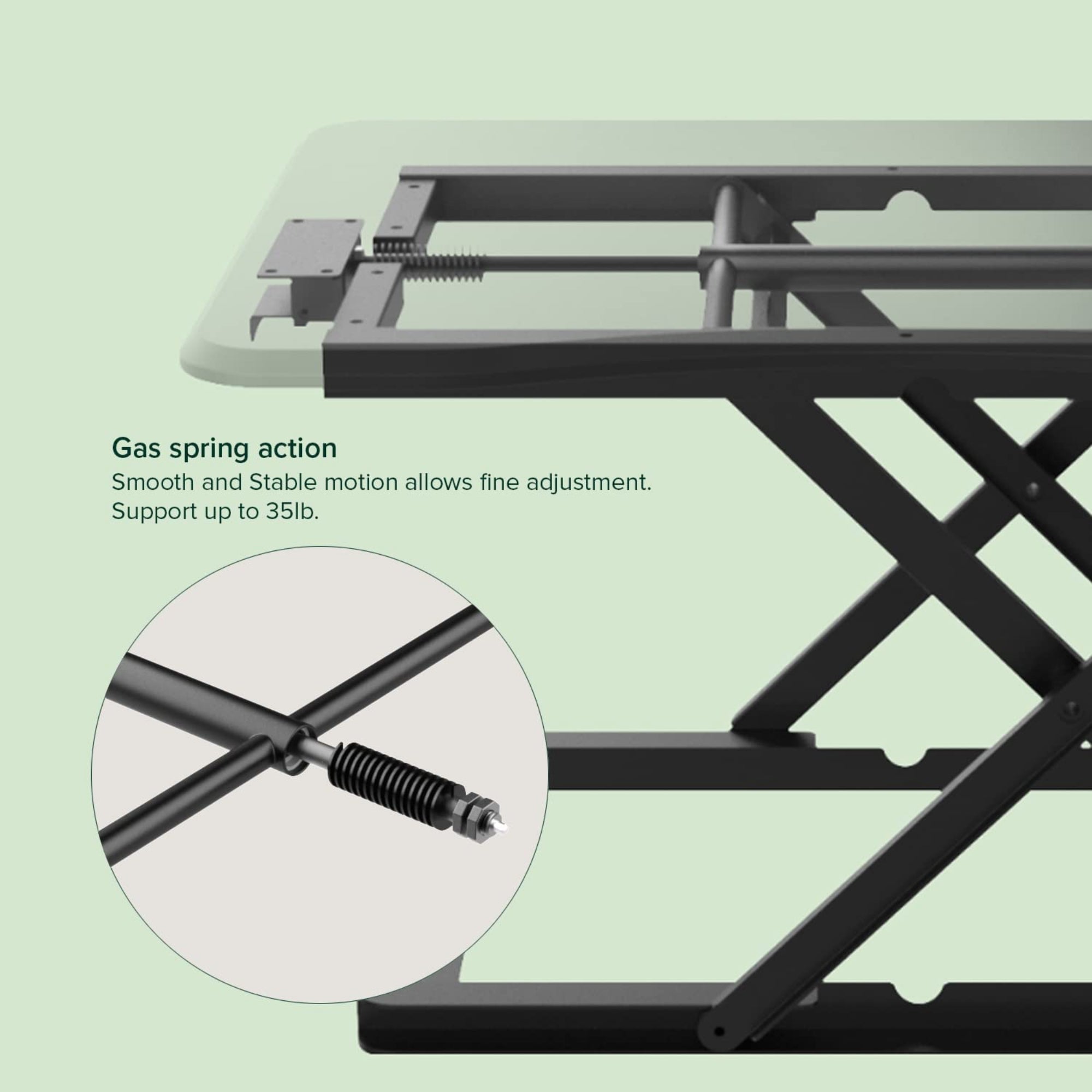  PIOJNYEN Stand up Desk, Adjustable Standing Desk