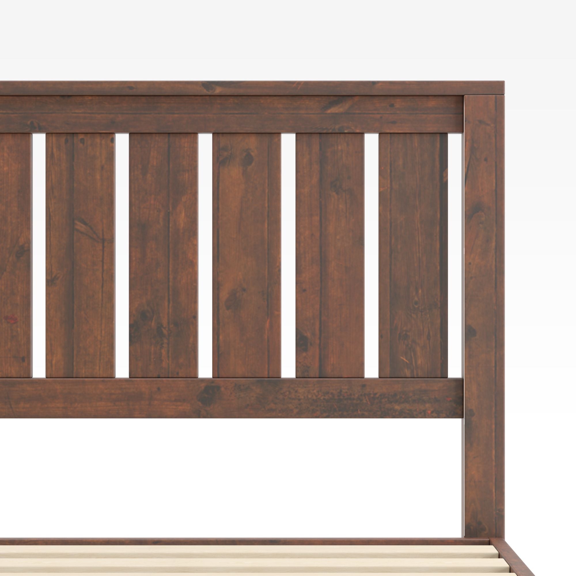 Vivek Deluxe Wood Platform Bed Frame | Zinus