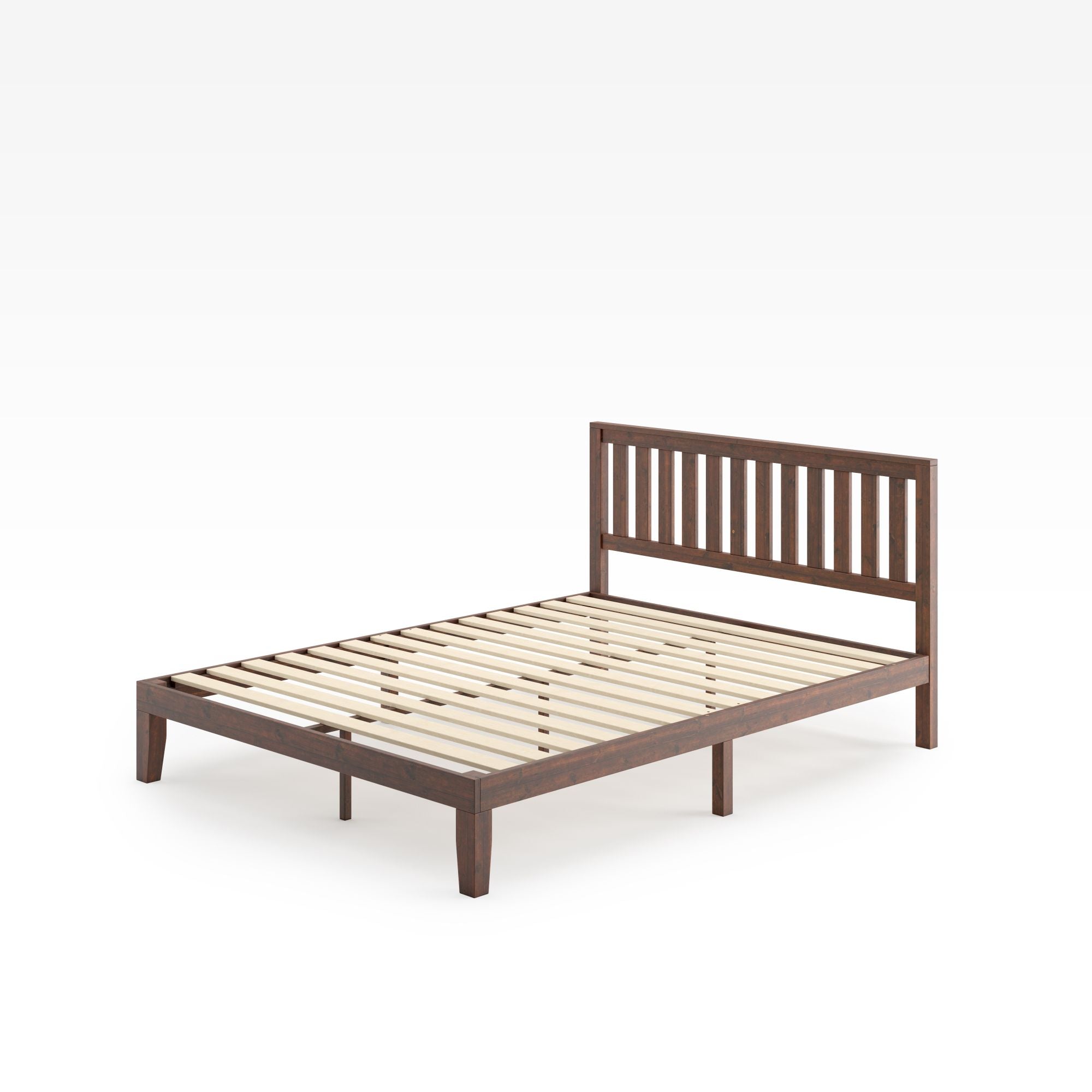 Vivek Wood Platform Bed Frame | Zinus