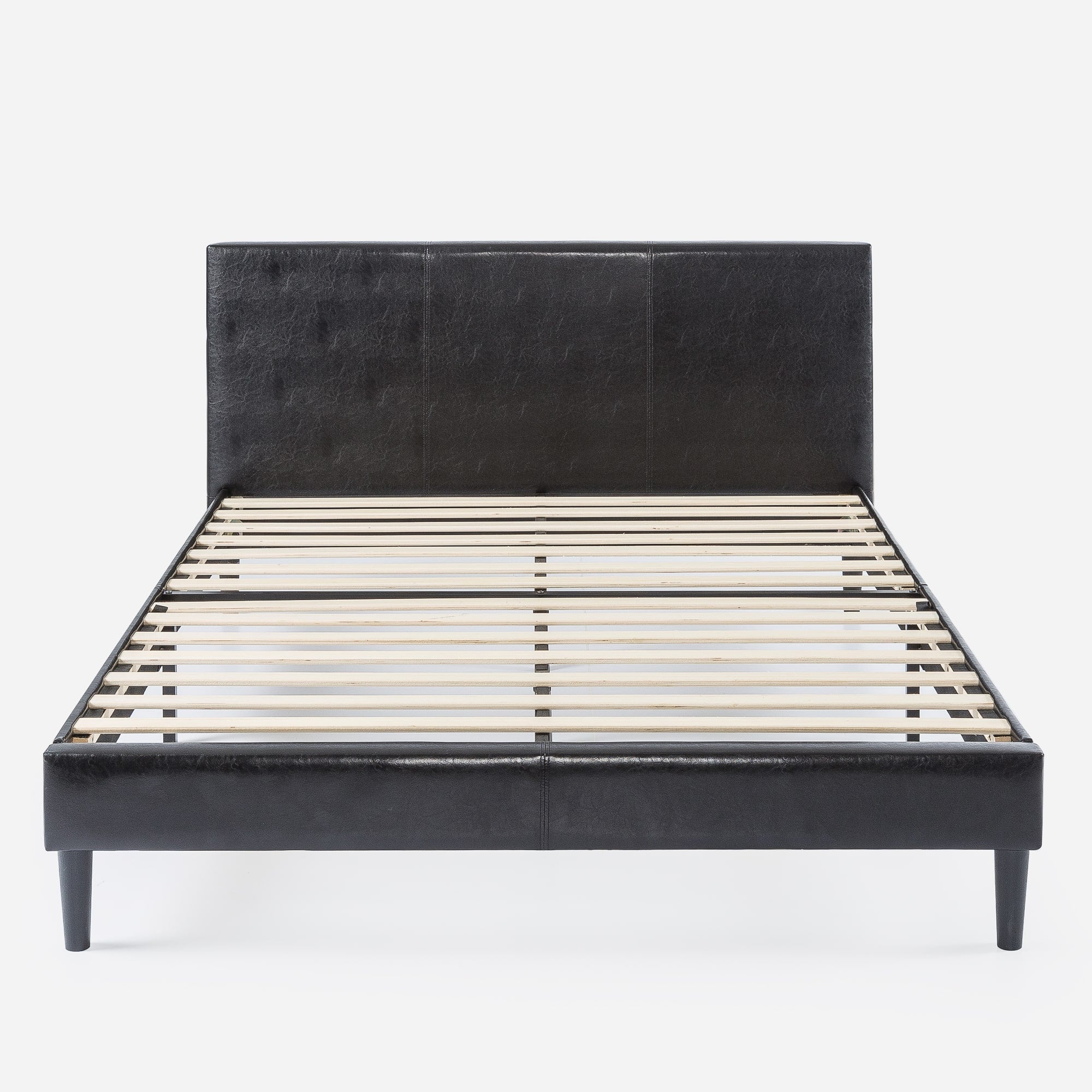 Jade Faux Leather Upholstered Platform Bed Frame | Zinus